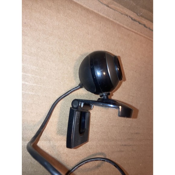 HP Webcam HD-2200 Black & Silver Hp USB 2.0 Tested Working ~Actual Photos Shown~ - Picture 3 of 7